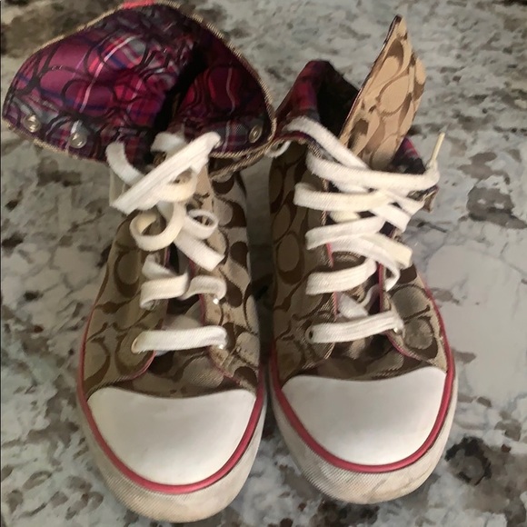 ✨SOLD ✨ Authentic Coach sneakers - Picture 2 of 4